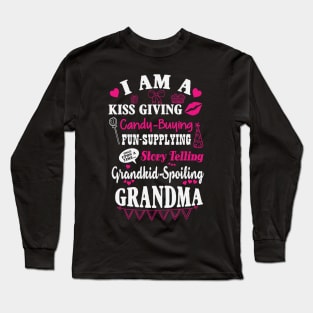 Grandkid Spoiling Grandma Long Sleeve T-Shirt